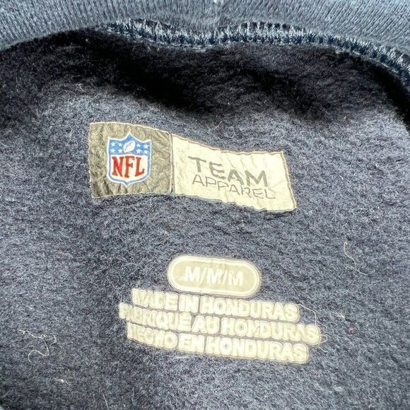 NFL Team Apparel Sweatshirt Men's Medium Blue Tennessee‎ Titans Football Hoodie - Picture 6 of 6